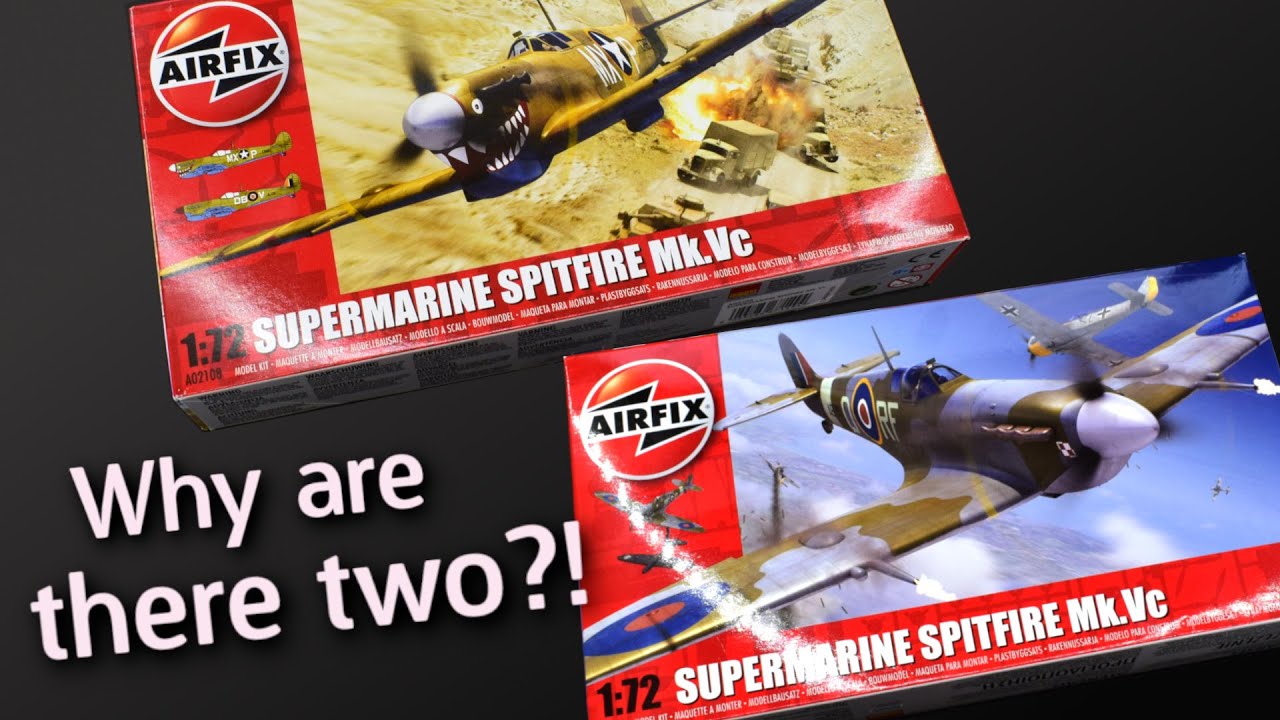 What's the difference between both Airfix Spitfire Mk. Vc model kits?!