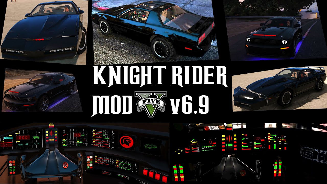 Knight Rider Mod v6.9 for GTA 5 - Full Mod Presentation