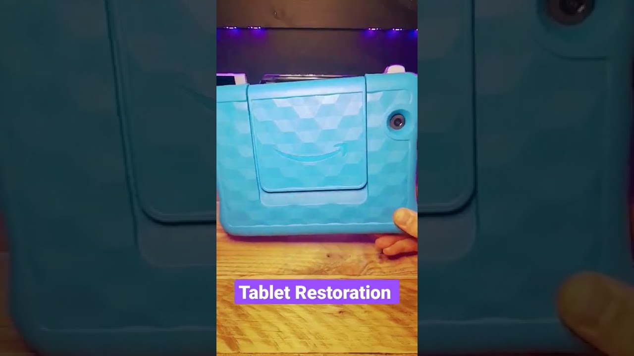 Tablet Restoration/repair using two broken tablets