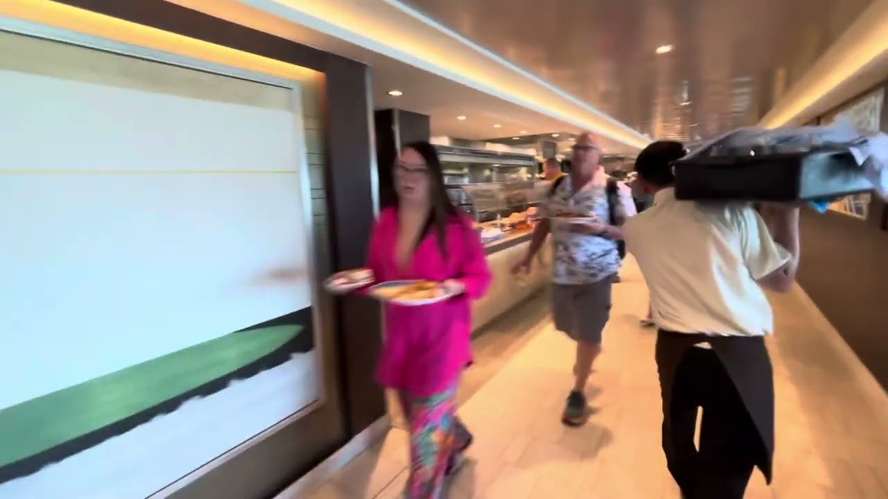 Garden Buffet Walkthrough Aboard the Norwegian Joy