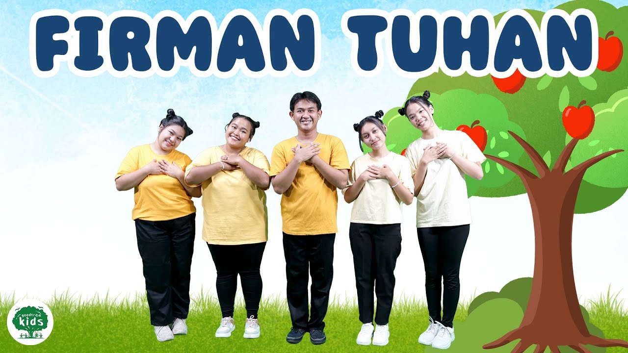 Gerak Lagu Sekolah Minggu 📖 Firman Tuhan Ada di Hatiku ✨