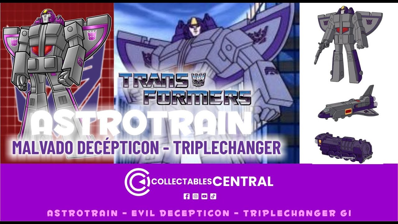 Transformers: Astrotrain, Decepticon g! Triplechanger