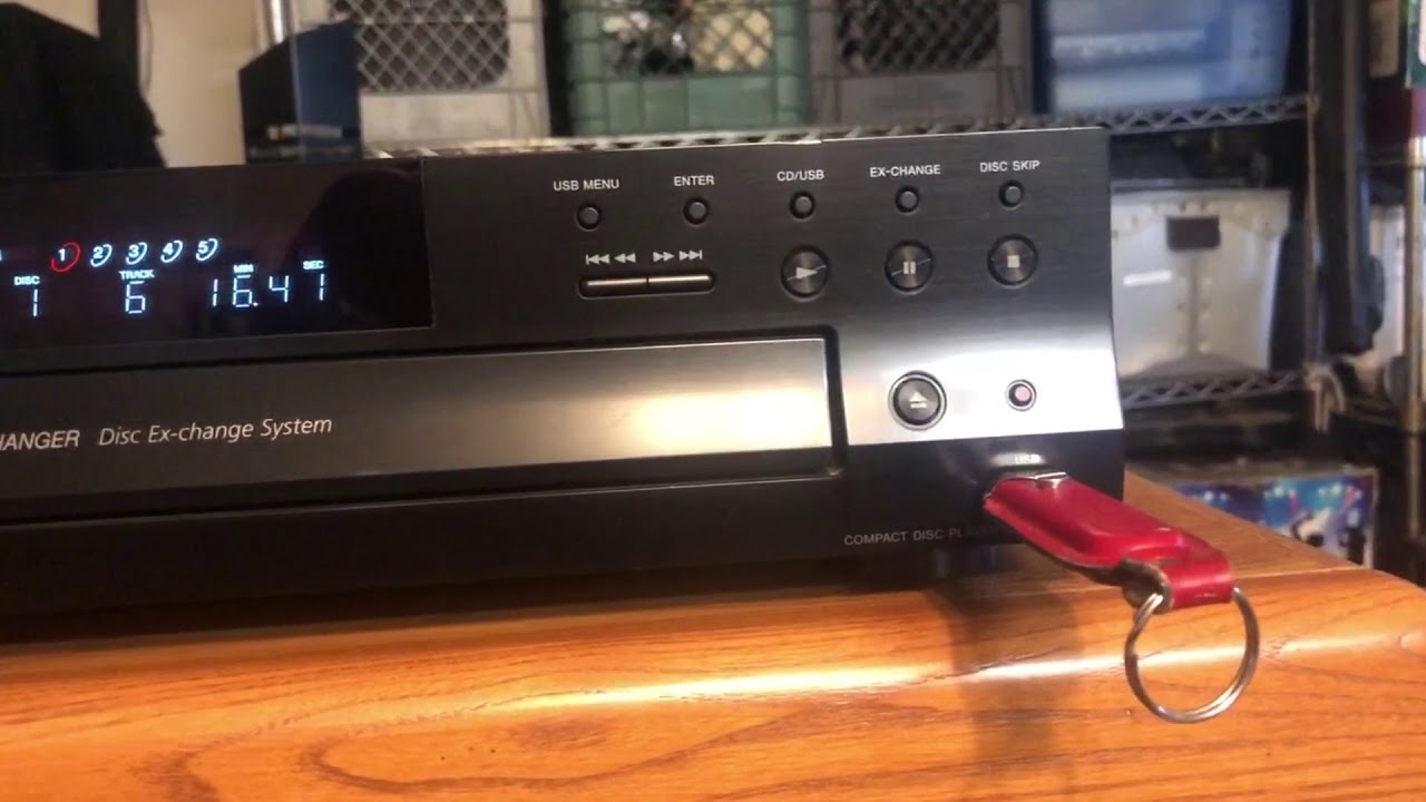 Sony CDP-CE500 Review -  5 disc CD Changer/USB CD Recorder