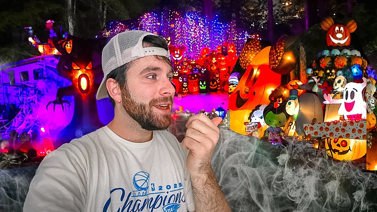 Украшения к Хэллоуину в парке развлечений Disney Fort Wilderness — это самые невероятные впечатле...
