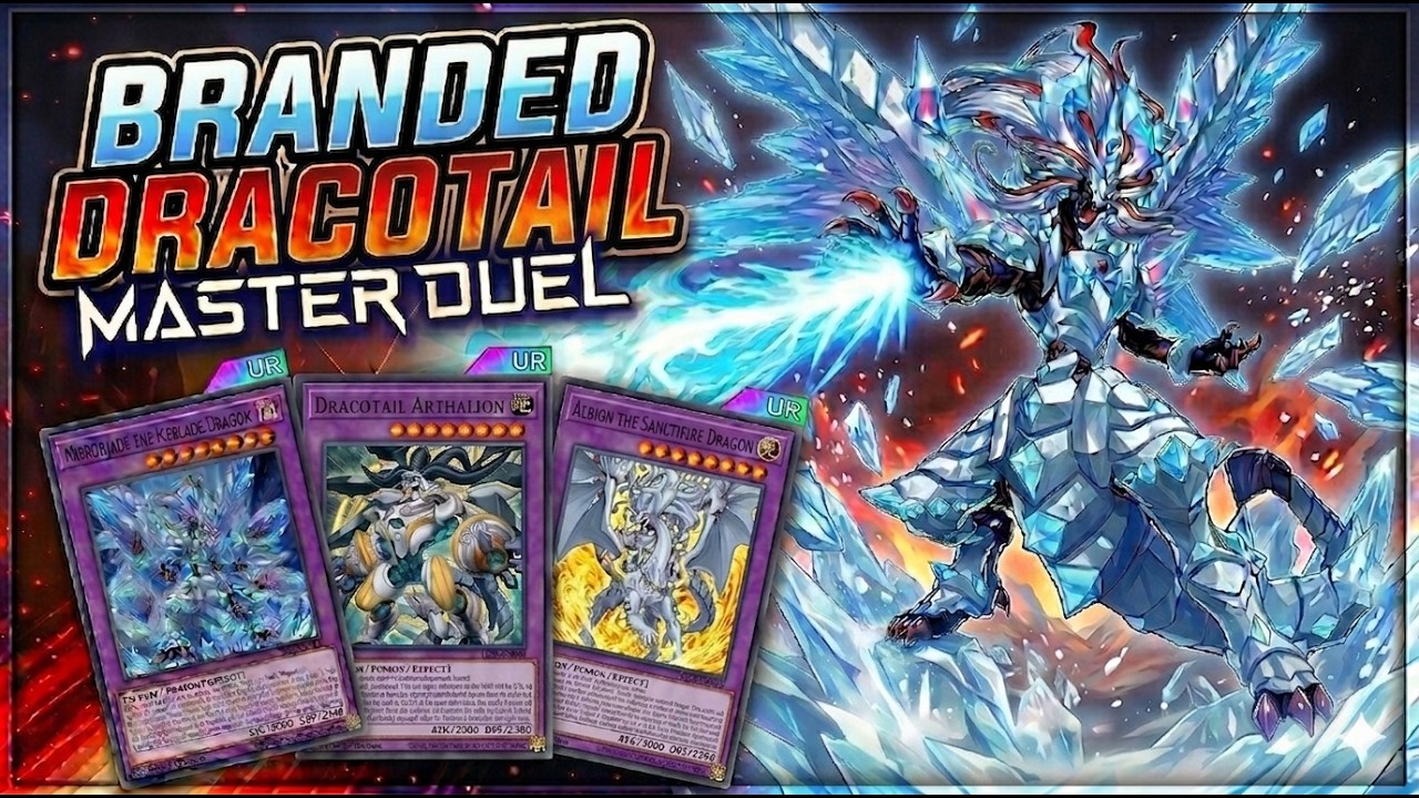 Branded Dracotail Yu-Gi-Oh! Master Duel Gameplay