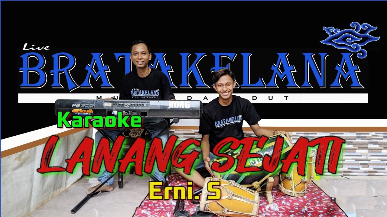 LANANG SEJATI Karaoke KENDANG RAMPAK Version (Erni. S)