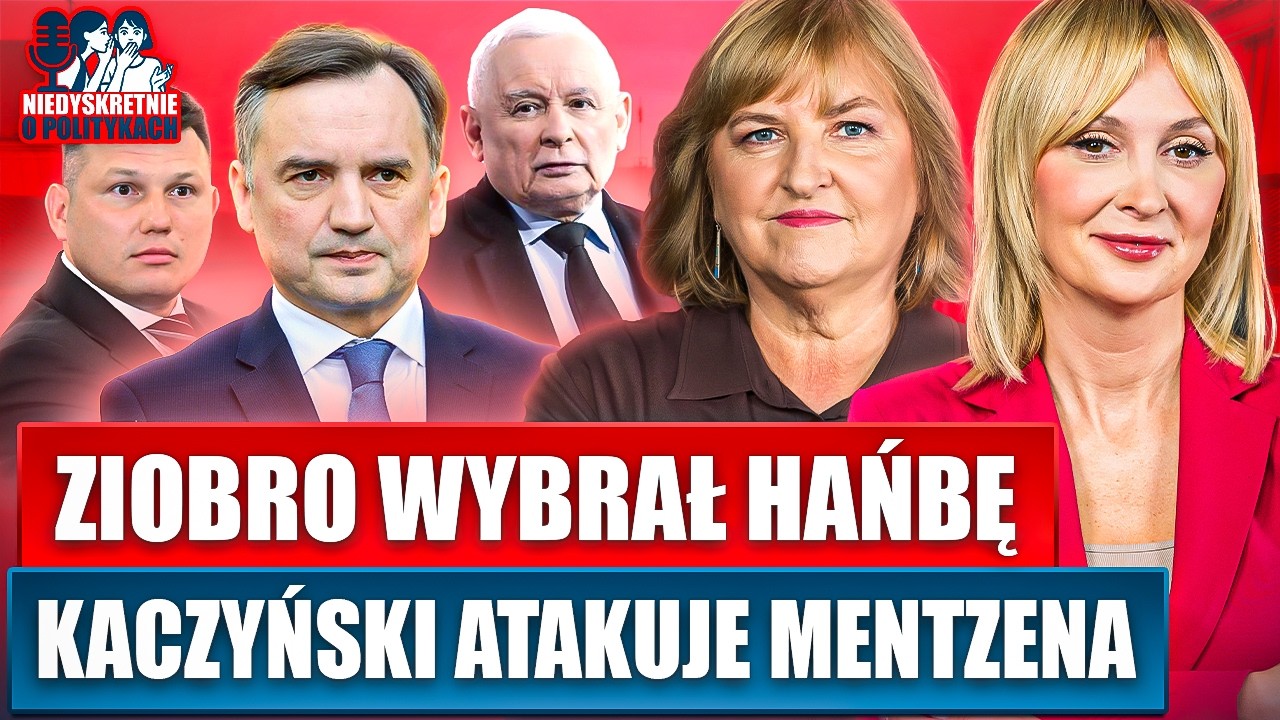ZIOBRO WYBRAŁ HAŃBĘ! MENTZEN KŁ&Oacute;CI SIĘ Z BOSAKIEM! | Niedyskretnie o politykach