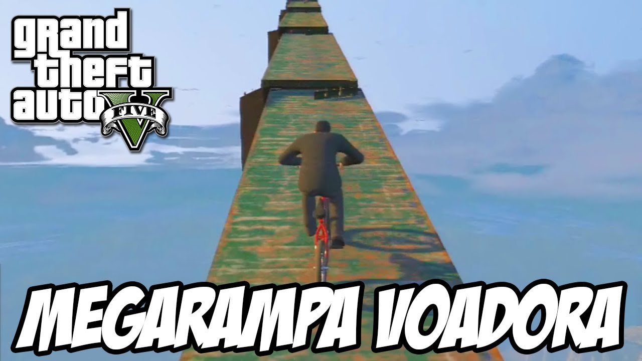 GTA V - A MEGARAMPA VOADORA