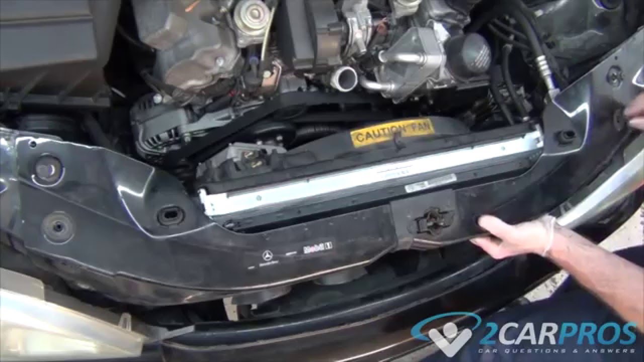 Radiator Replacement Mercedes Benz ML 500 1998-2005