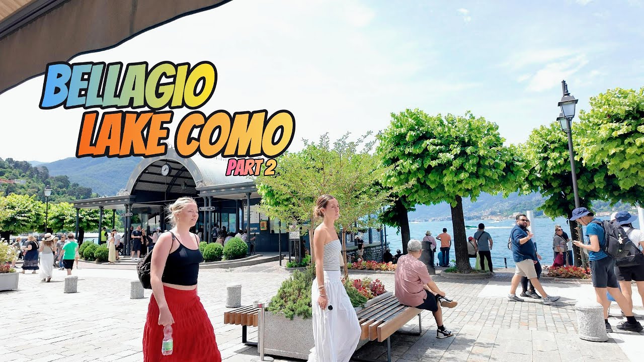 Bellagio Lake Como walking 2025 tour part 2