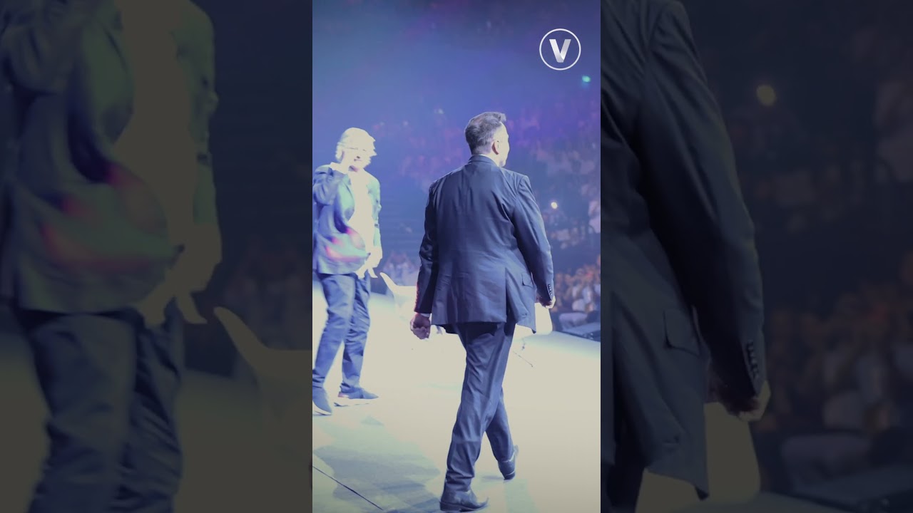 #VivaTech 🤝 Elon Musk💥A moment that will go down forever in VivaTech history.