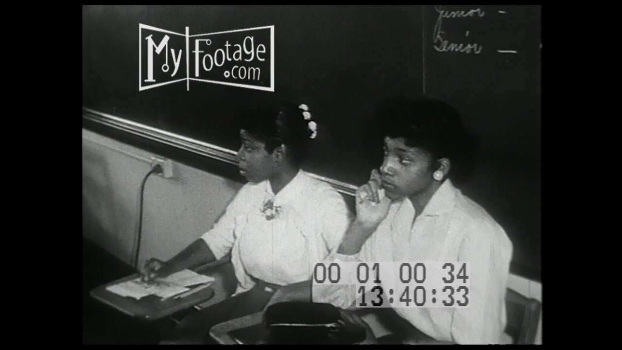 1957 Little Rock Nine in Class