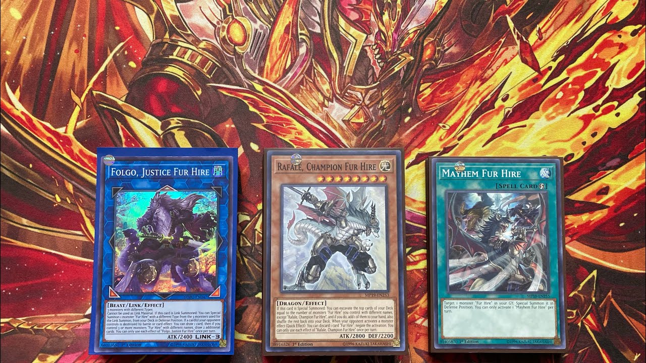 Yugioh: (Pure) “Fur Hire” Deck Profile - November 2025