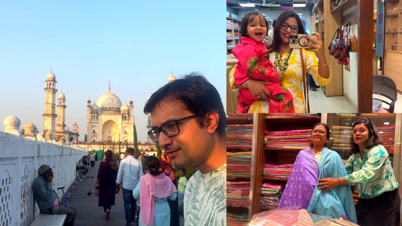 Maharashtra me v taj mahal hea , pata hea apko ? edhar ki special saree | @GlamWithMe