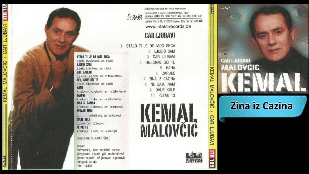 Kemal Malovcic - Zina iz Cazina - (Audio 2002) HD