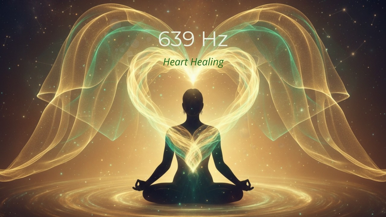 639 Hz Heart Chakra Healing — Love Frequency Meditation | 1 Hour Singing Bowls & Cosmic Energy