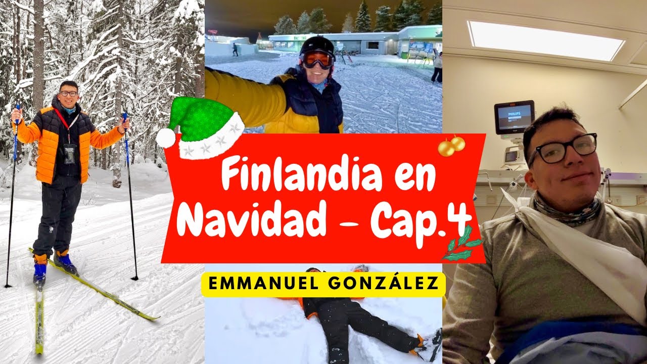 Rovaniemi, Finlandia en Navidad - Capítulo 4 Mi accidente, Ounasvaara Ski Resort | Emmanuel González