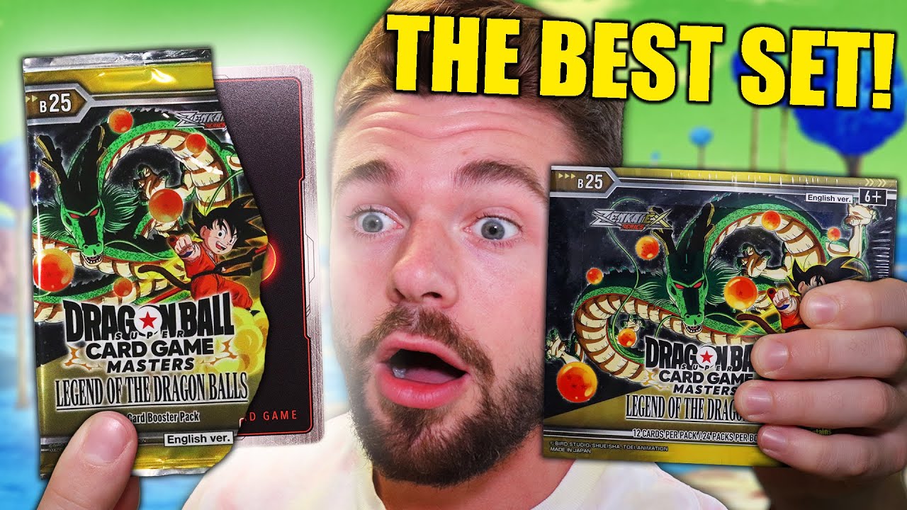 The NEW Dragon Ball Super Card Game Set Is SO GOOD! (Legend Of The Dragon Balls)