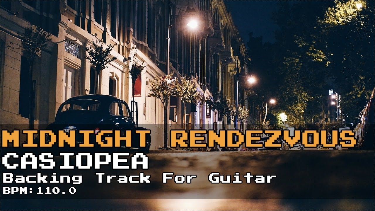 【Backing Track(for Guitar)】MIDNIGHT RENDEZVOUS/CASIOPEA