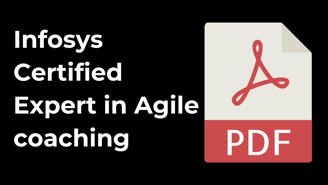 Infosys Certified Expert in Agile coaching PDF | Questions & Answers | PETACOAAGCIC3001