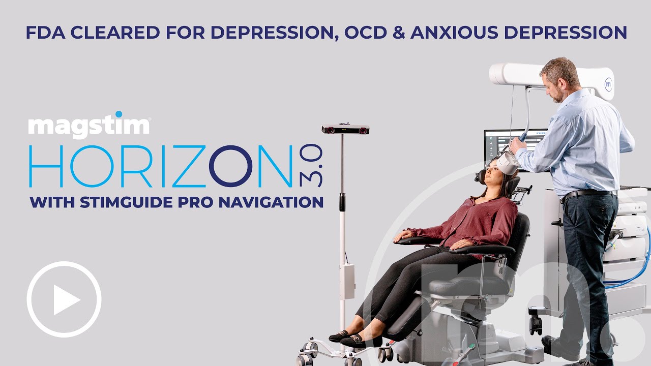 Magstim TMS Video Horizon 3.0 with SimGuide Pro. Elevate patient care and advance your practice