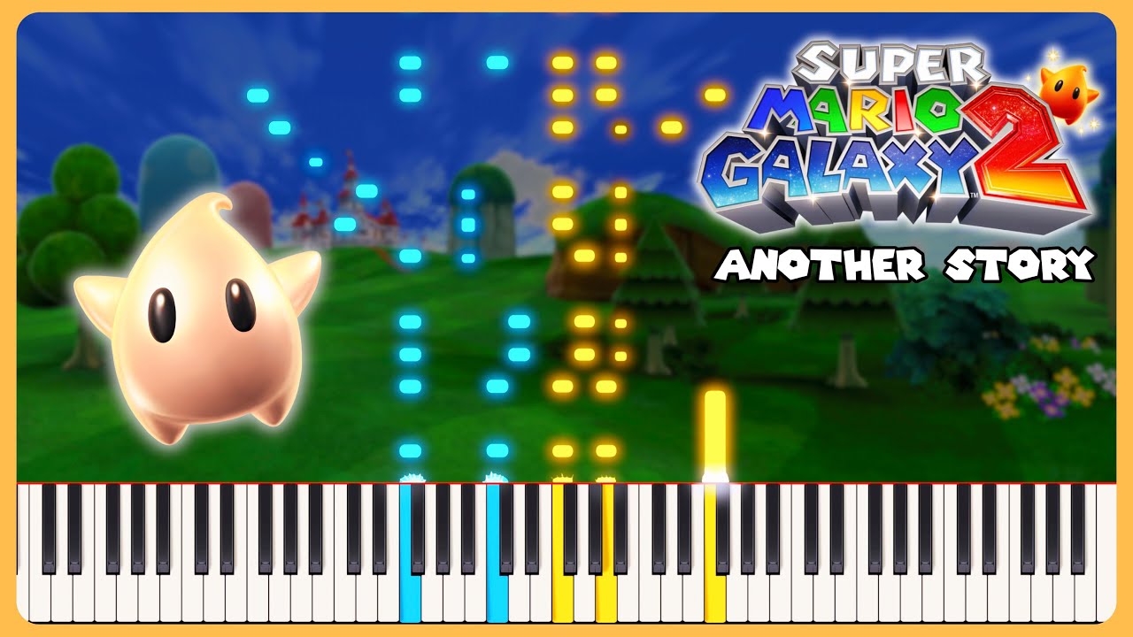 Another Story ~ Super Mario Galaxy 2 | Piano (+ Sheet Music)