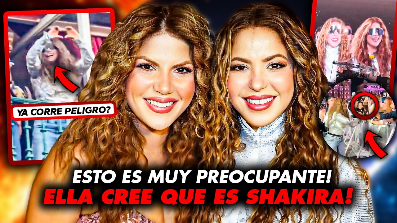 LA ATERRADORA OBSESIÓN DE SHAKIBECCA POR SHAKIRA… ¿IMITACIÓN, FANATISMO O ALGO MÁS?