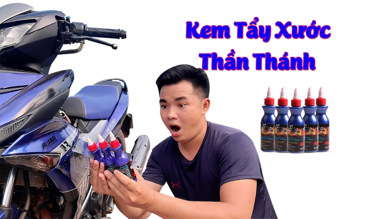 REVIEW Kem X&oacute;a Xước &Ocirc; T&ocirc; Xe M&aacute;y Thần Th&aacute;nh | Ki&ecirc;n Review