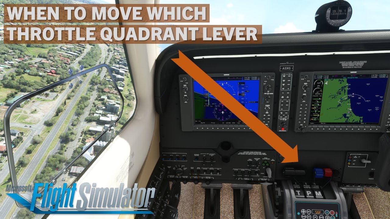Intro To Throttle, Propeller & Mixture Controls | MSFS Tutorial