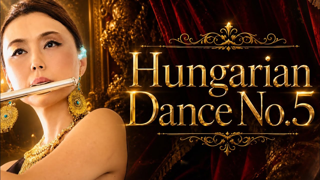 ハンガリー舞曲第5番 Hungarian Dances No.5 MISAO FLUTE 波戸崎操 CD色彩集特別版「月光香」収録