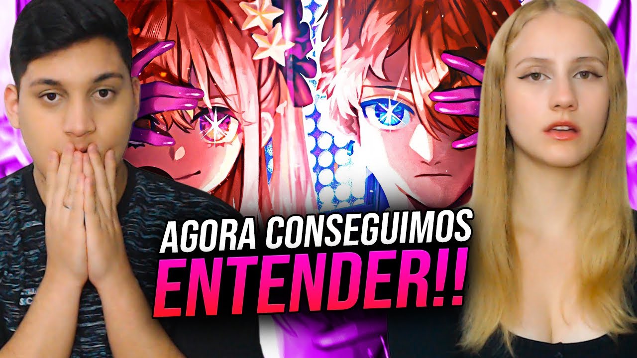 REACT EM CASAL - Ruby e Aqua Hoshino (Oshi No Ko) | Legado de Amor | VZ Raps feat.@GiuMatsu