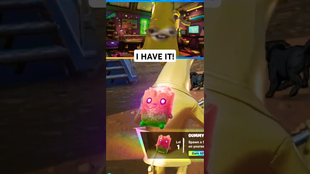 How I Got The GUMMY ZERO POINT Sprite in Fortnite! 😱