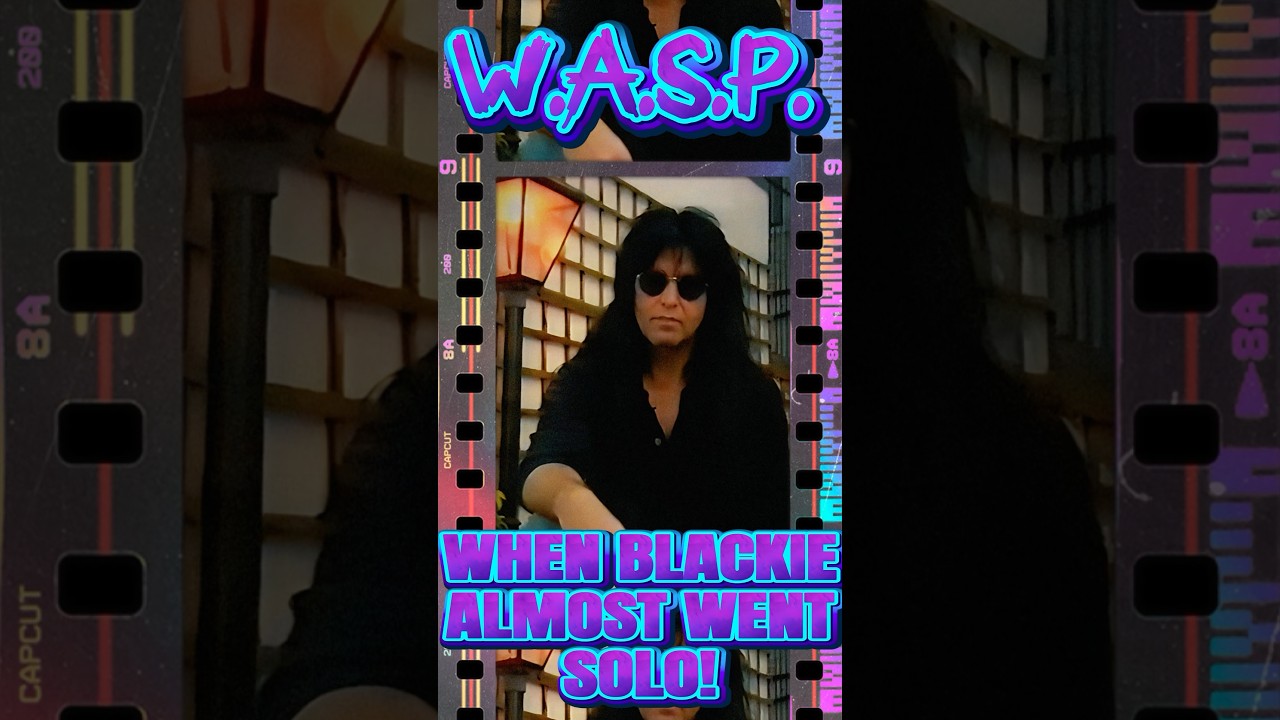 WASP: That time when BLACKIE LAWLESS almost went solo!                    #waspshorts