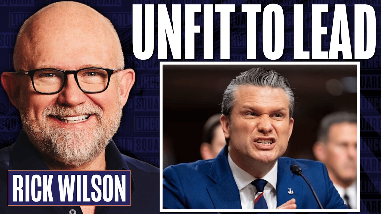 Rick Wilson: Pete Hegseth &ldquo;Lacks the Character to Quit&rdquo; | Rick's Rants (Apr 23, 2025)