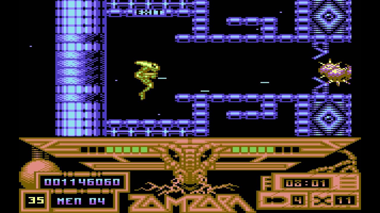 Zamzara Longplay (C64) [50 FPS]