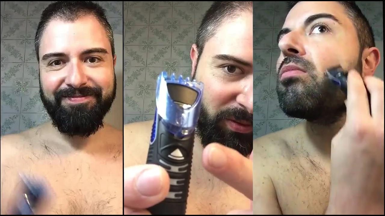 Usando Gillette Fusion Proglide Styler
