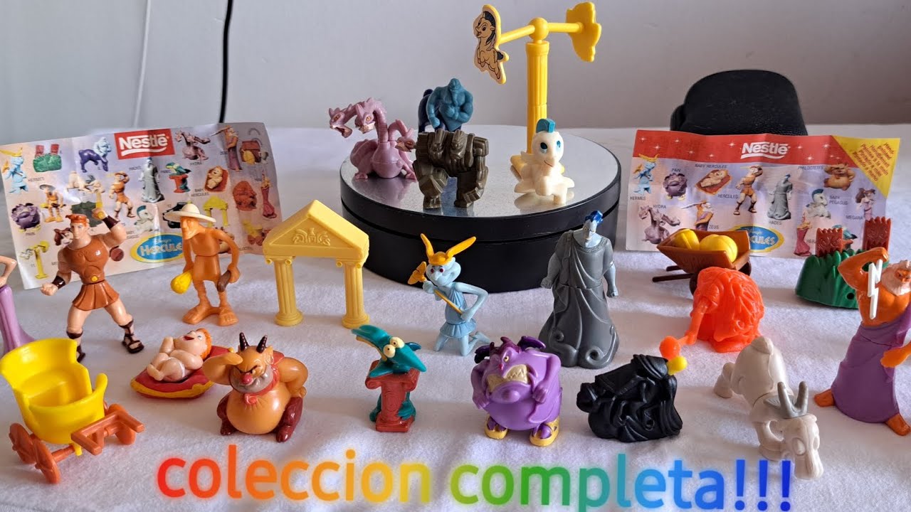 revision Figuras Disney Hercules Nestle 1998 coleccion completa ‼️