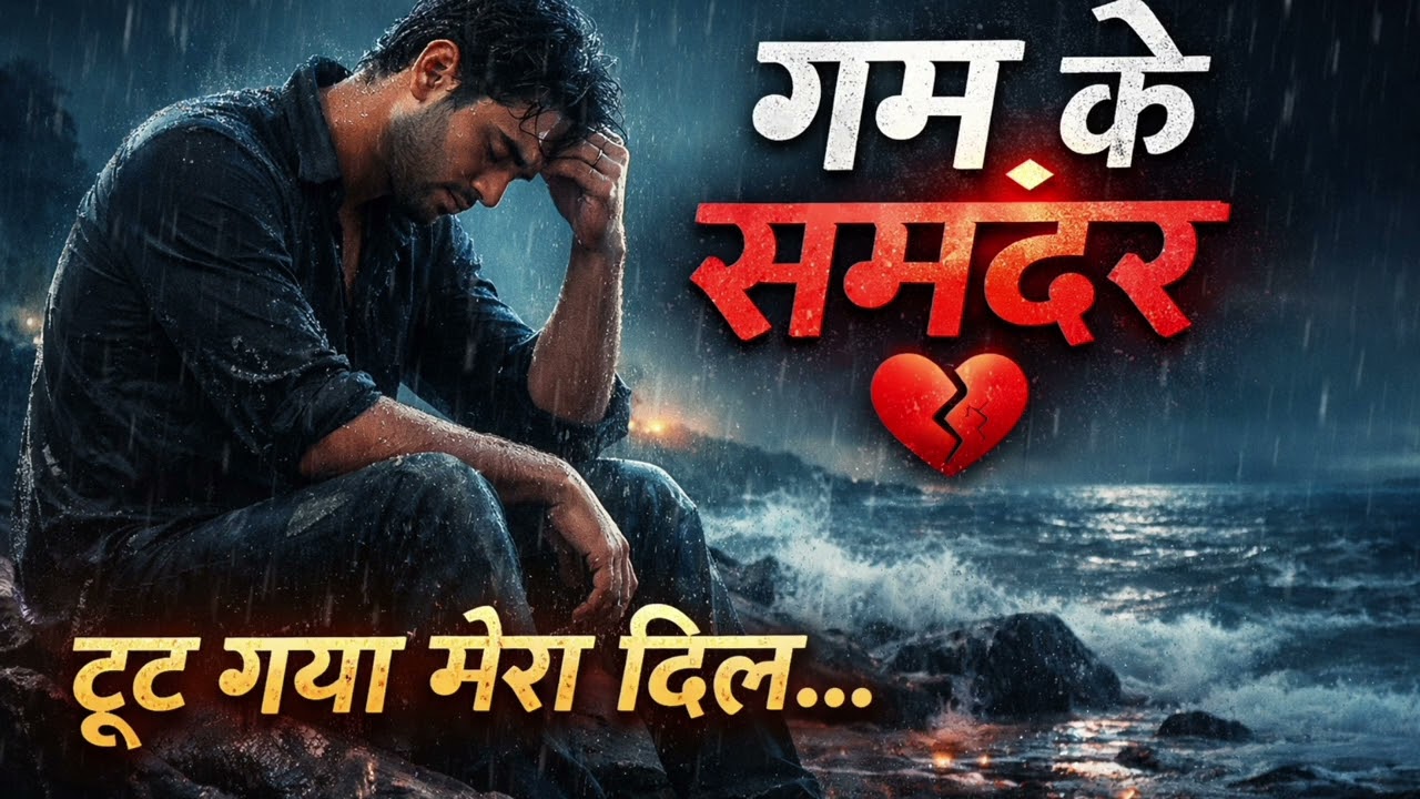 ग़म के समंदर में डूबा दिल 💔 | Very Sad Hindi Song | Heart Broken Song 2026