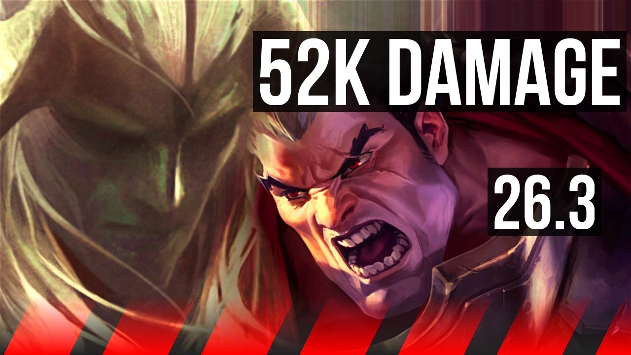 AATROX vs DARIUS (TOP) | 52K damage, Grasp Of The Undying | EUW Master | 26.3