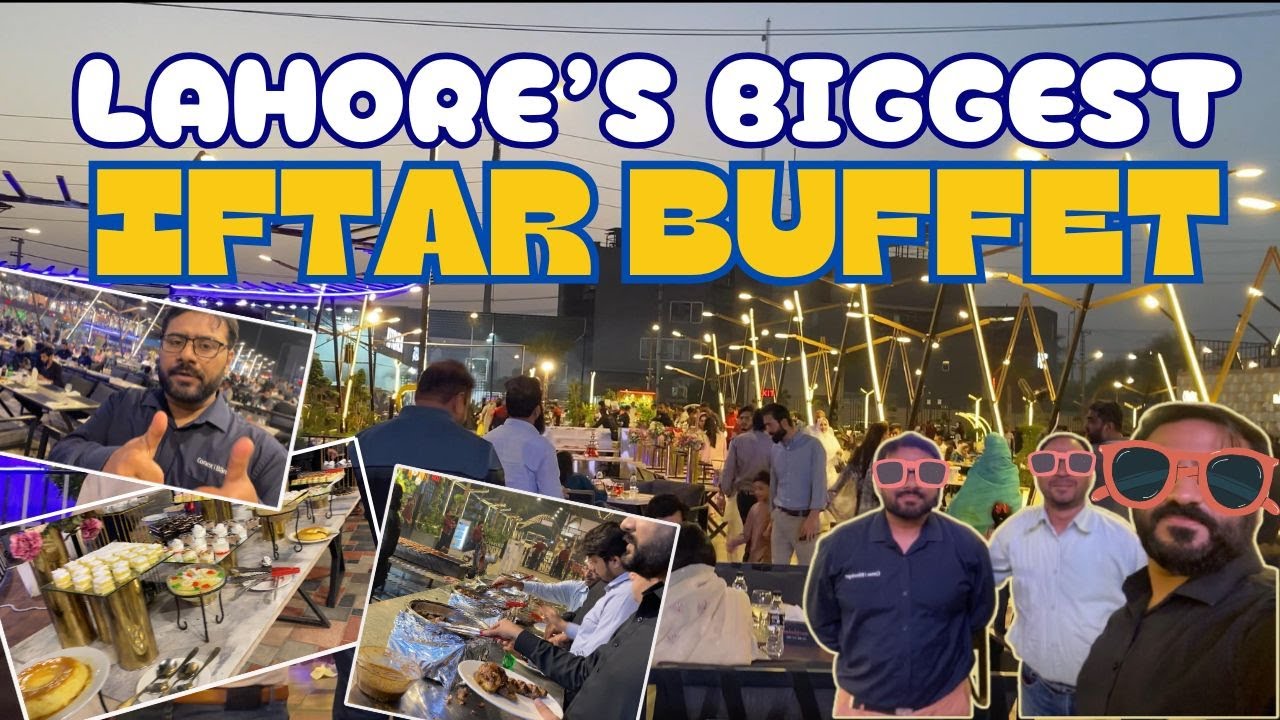 Lahore's BIGGEST Iftar Buffet Exposed | kababjees Restaurant