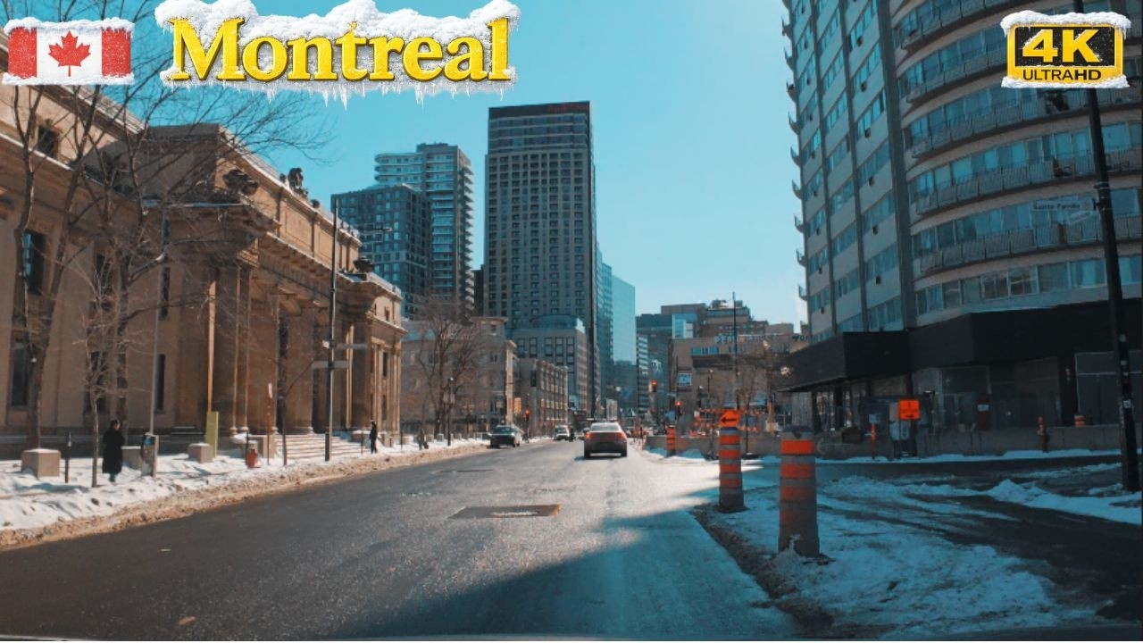 Route 138 Across Montreal - The Drive Back to Westmount #montreal #route138