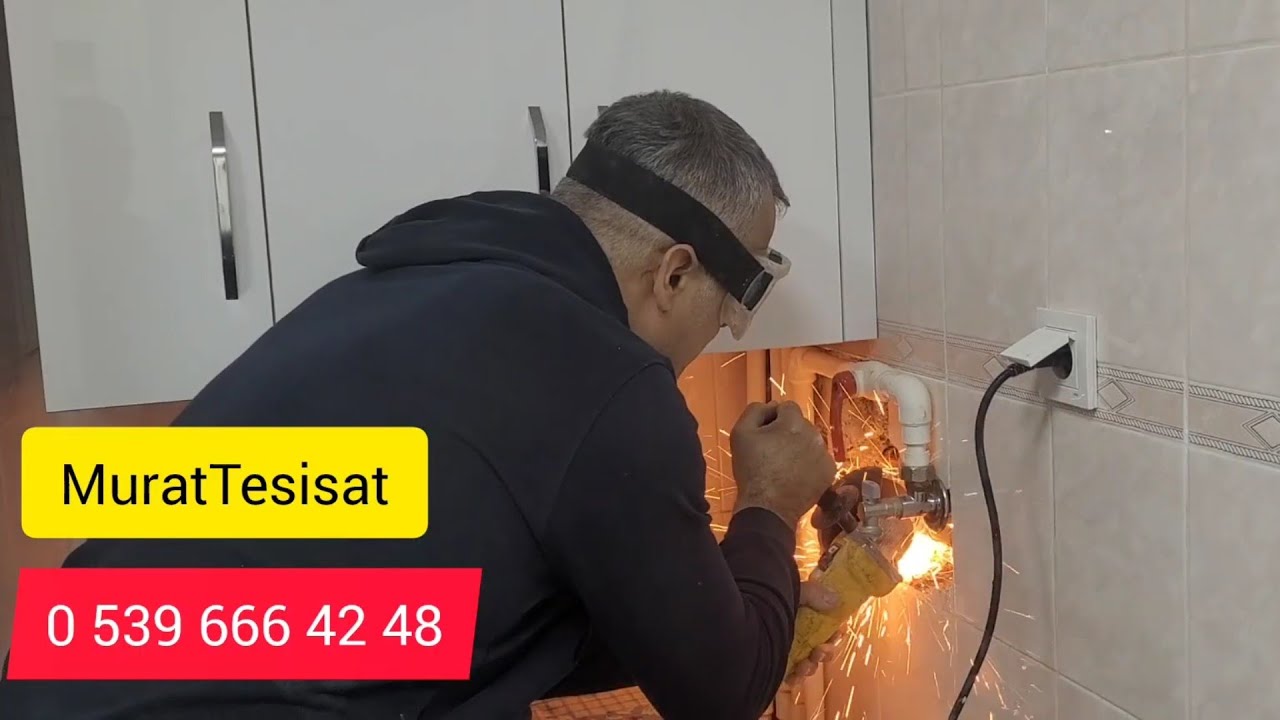 Demir Boru Tesisatında Su Kaçağı Tespiti ve Boru Değişimi Yaptım - Ankara Su Kaçak Tespiti 