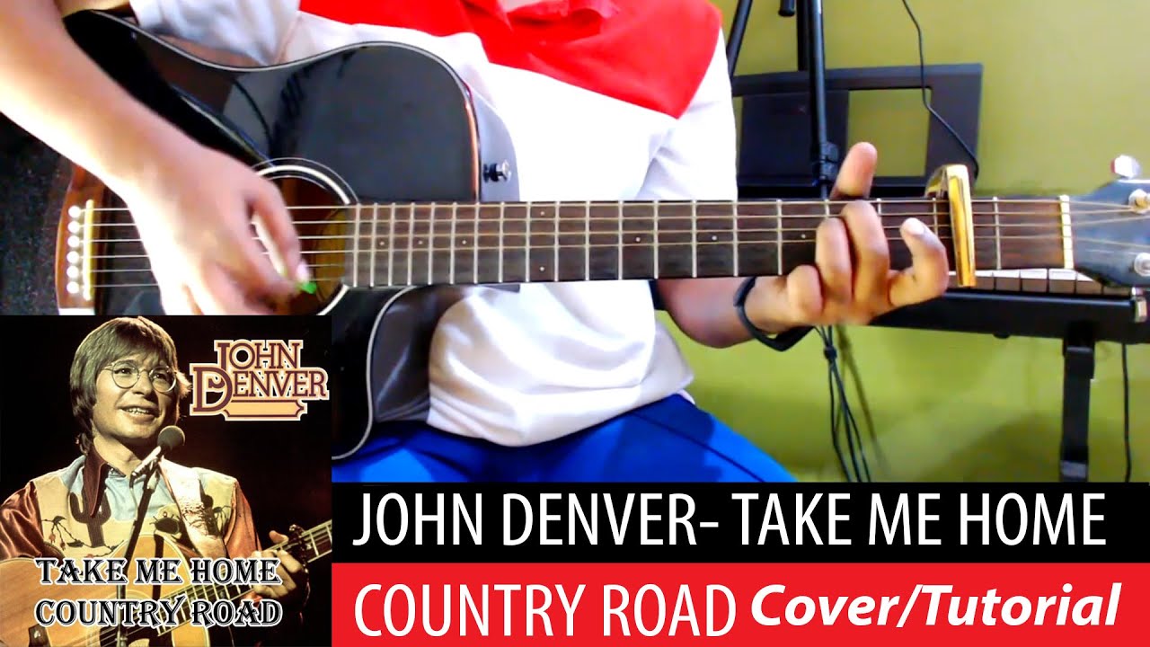 John Denver- Take Me Home, Country Roads (Cover) | Guitar Lesson |  Chords | Tutorial | How to Play