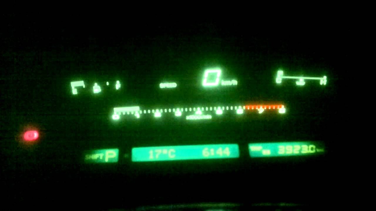 UZZ31 Toyota Soarer Digital Dash Cluster Operation