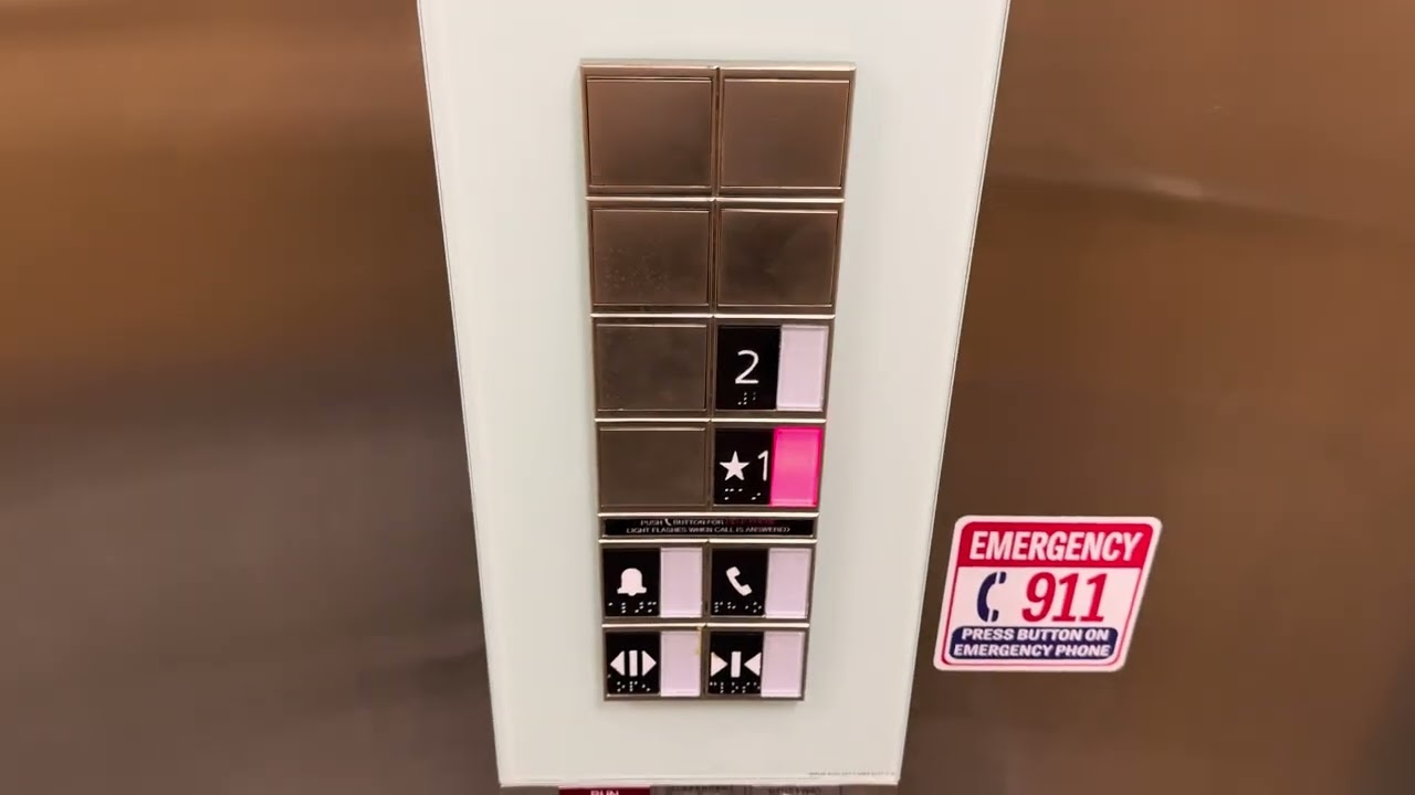 Schindler 3300 MRL Hydraulic Elevator at West Hall of Middlesex College in Edison, NJ