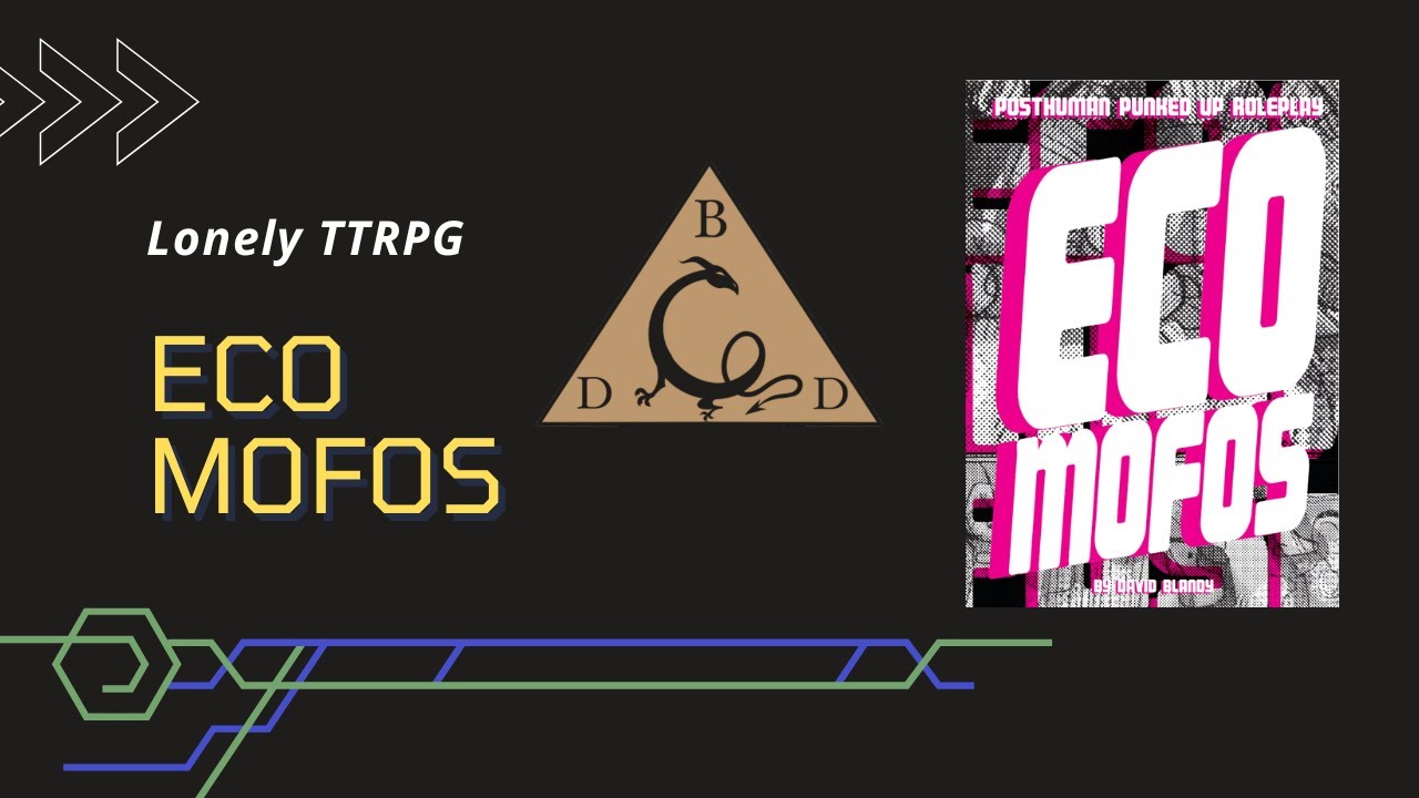 Lonely TTRPG EP 47    ECOMOFOS by David Blandy