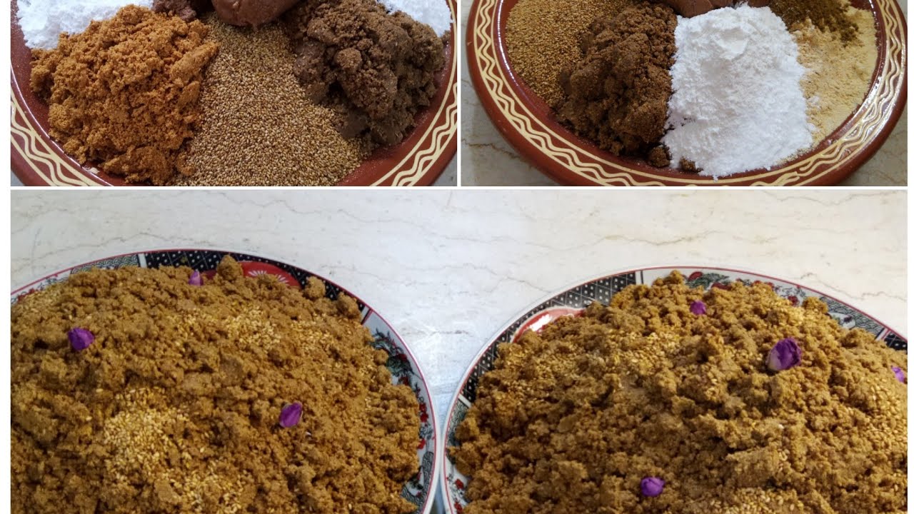 هانةيالالةجبت ليك باش تخدمي على راسك سفوف بلا زبدة بلا عسل غير بالزيت البلدية فقط+تمن البيع 👍👍👍