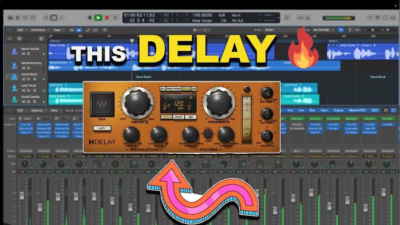 Apne Gaane Nu Sira Banao! | How to use Delay in Logic Pro (Punjabi) #logicpro #logic