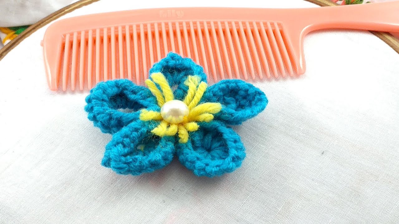 Hand Embroidery amazing easy Sewing Hack with hair comb