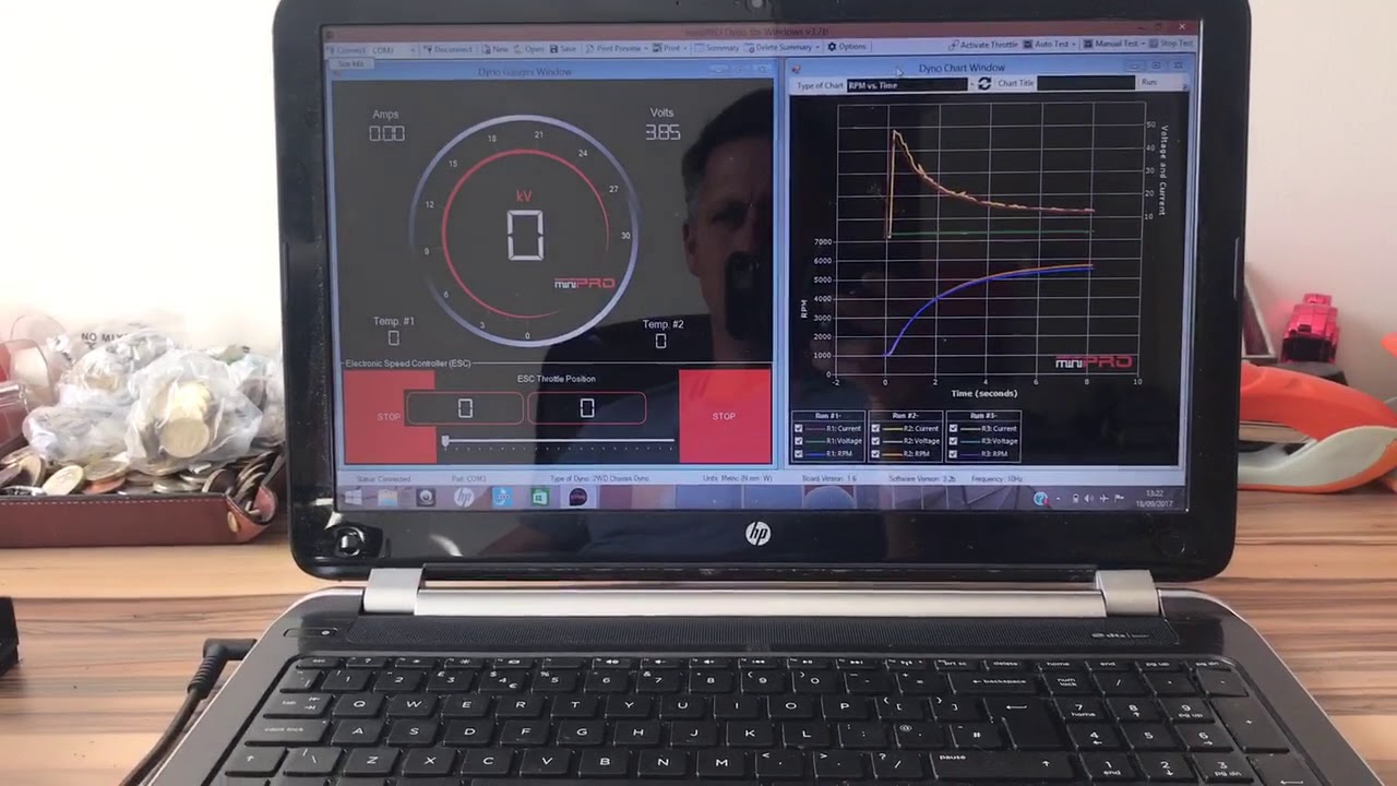 RC Car Dyno - The Dyno/Rolling Road and Software
